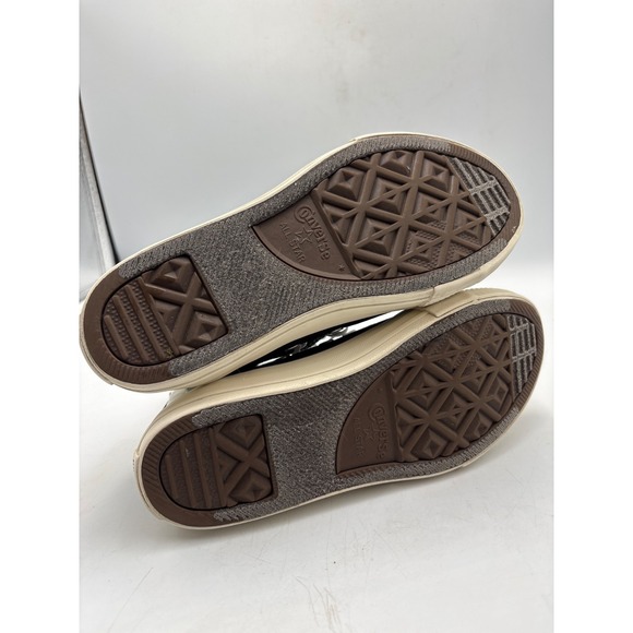 Converse Love Fearlessly Yourself First Black White Red Heart, Kids Unisex Sz 2 - Picture 10 of 11